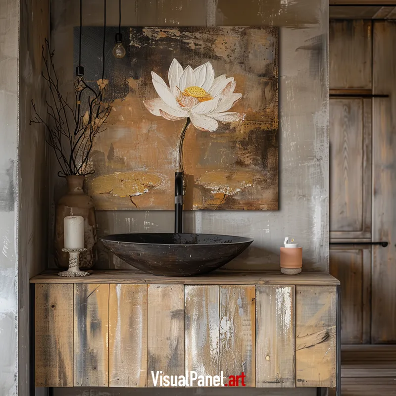 Des tableaux réalisés avec une technologie avancée combinant IA et robotique, sur bois naturel de soulac. - cuisine en bois, deco cuisine, deco murale, Soulac, carcans