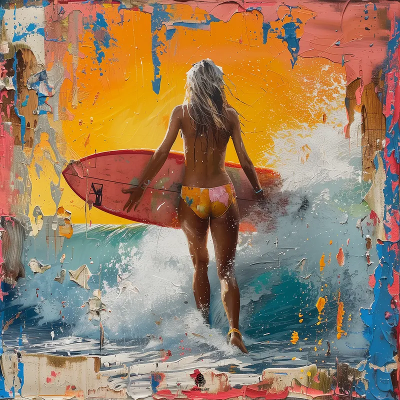 Découvrez nos peintures originales sur bois inspirées de Soulac-sur-Mer, entre dunes, océan et forêt médocaine. - cuisine en bois, deco cuisine, deco murale, Soulac, carcans