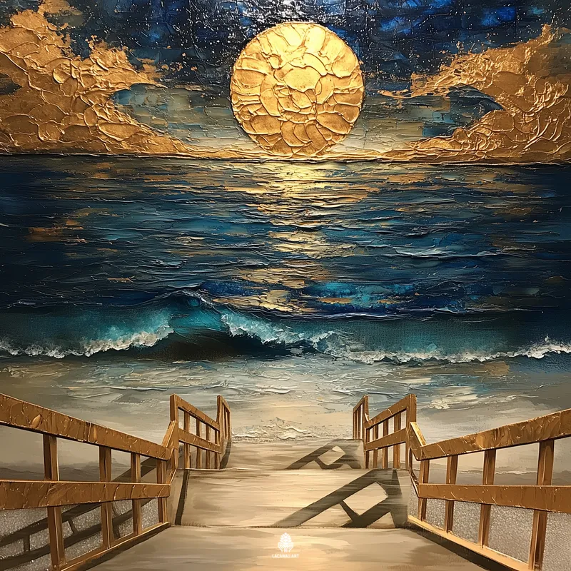 Découvrez nos peintures originales sur bois inspirées de Talais, entre dunes, océan et forêt médocaine. - cuisine en bois, deco cuisine, deco murale, Soulac, carcans